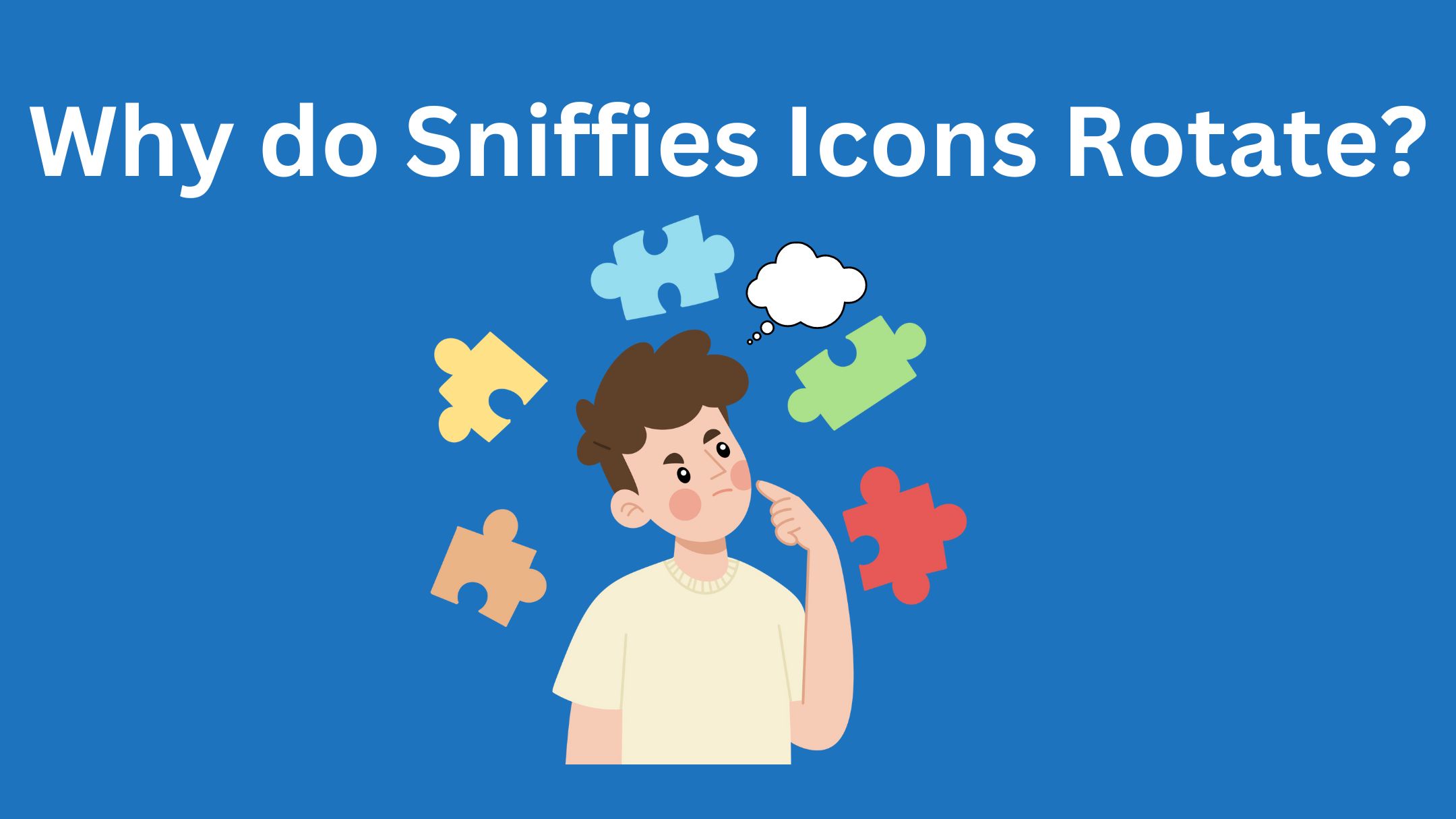 Why do Sniffies Icons Rotate